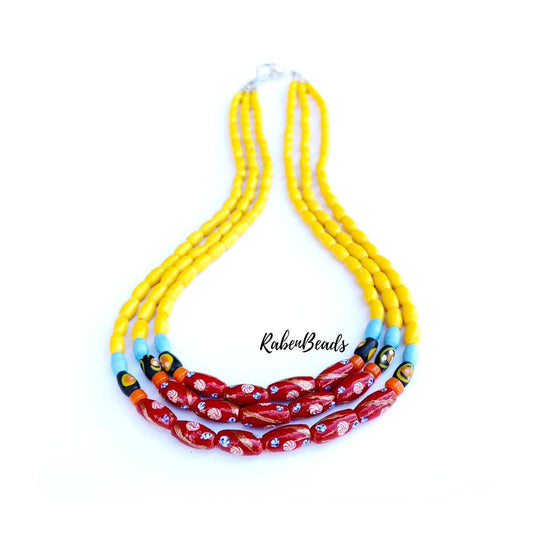 RB 3 Layered Bane Bao Alai Birar Necklace