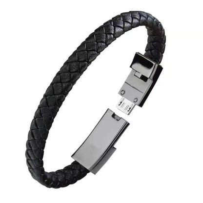 Portable Bracelet Wearable USB Wrist Data Cable Type C