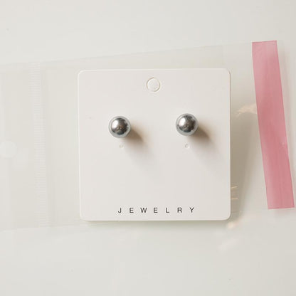 40 Pairs 100% Natural Pearl 925 Silver Stud Earrings