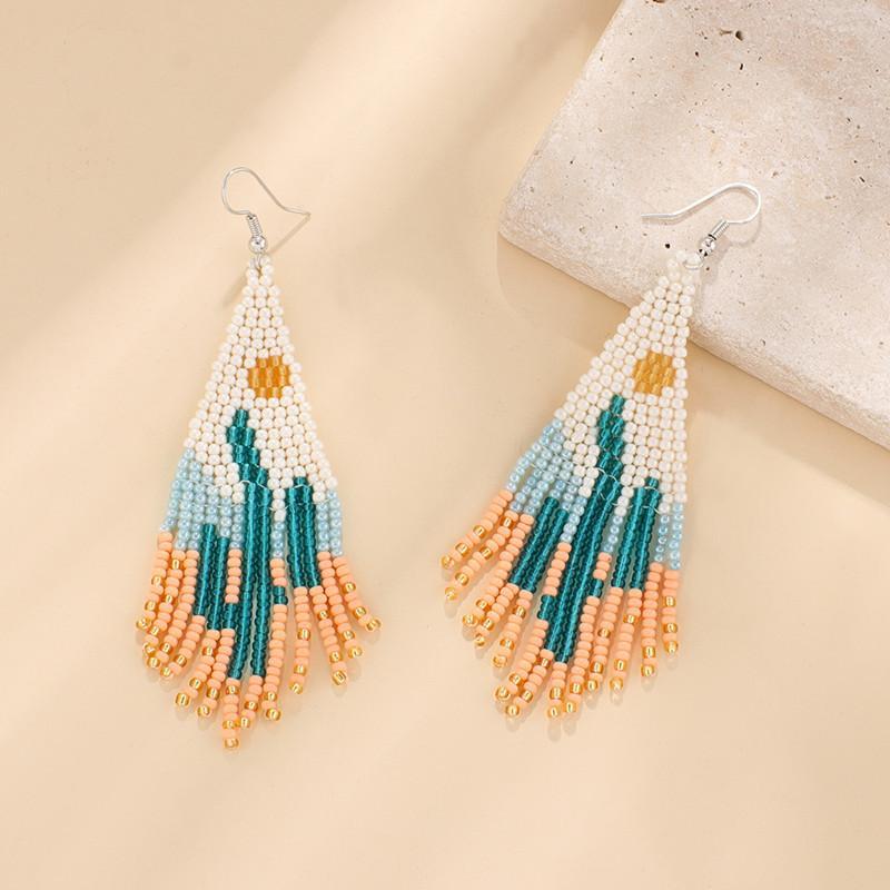 Colorful Niche Ethnic Style Handmade Earring