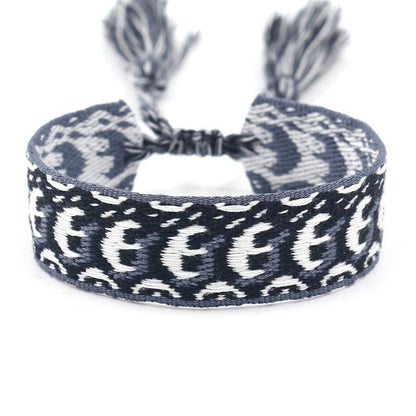 National Style Striped Handmade Bracelet