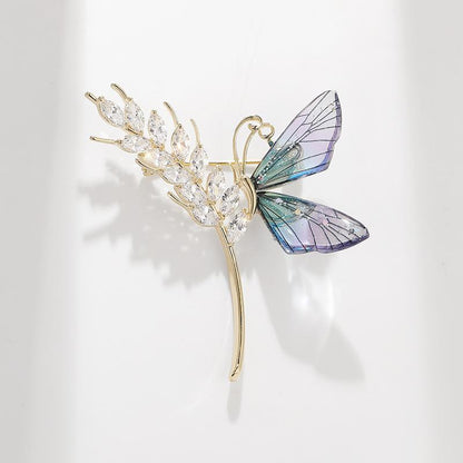 Wings Dragonfly Brooch Butterfly Corsage Bee Pin