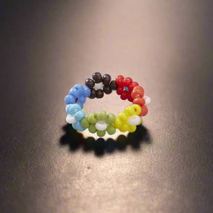 Women's Bead Ring Fashion Jewelry