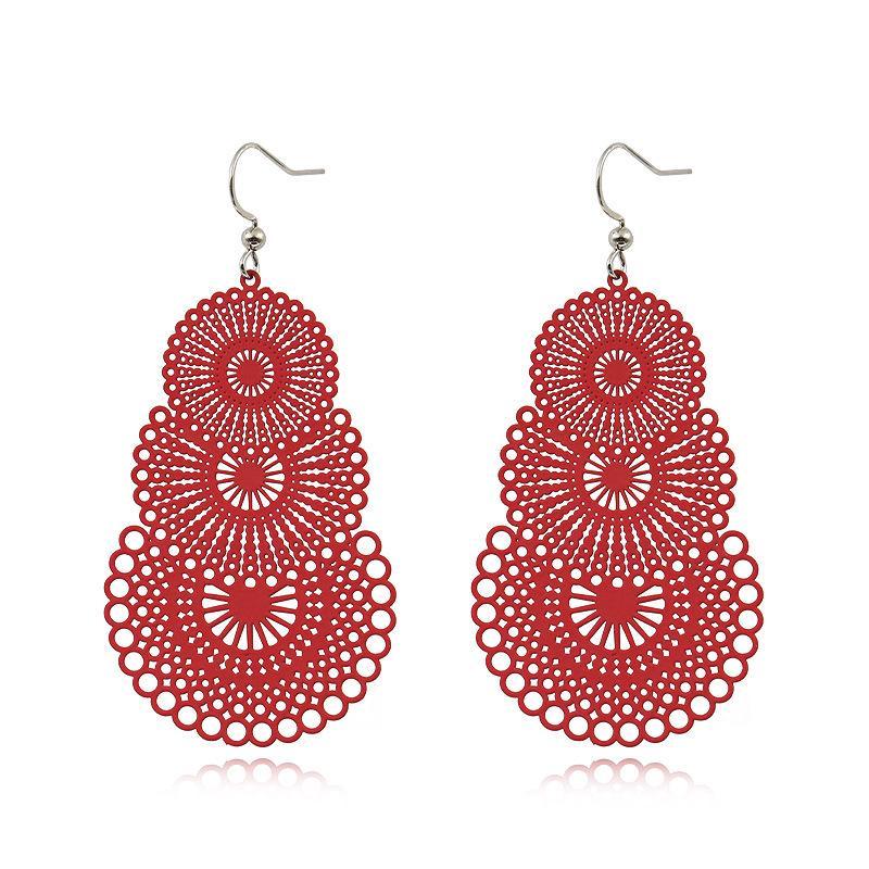 Boho Pattern Fashion Women's Earrings