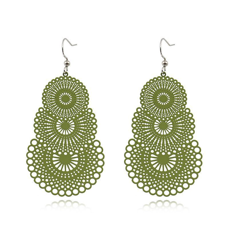 Boho Pattern Fashion Women's Earrings