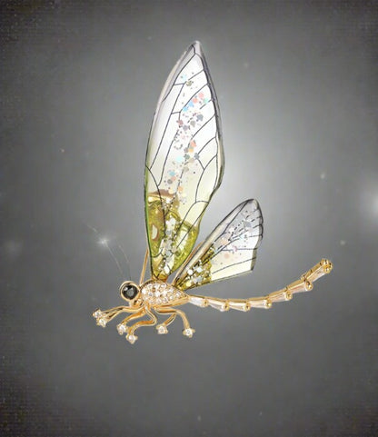 Wings Dragonfly Brooch Butterfly Corsage Bee Pin