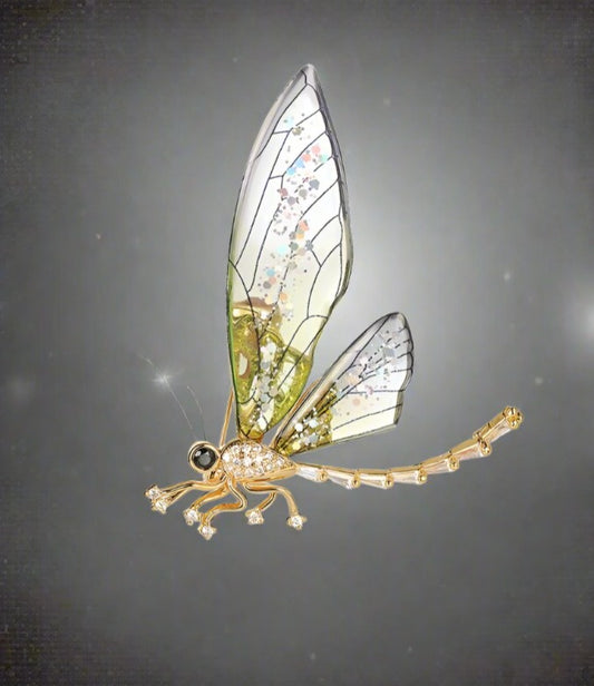 Wings Dragonfly Brooch Butterfly Corsage Bee Pin