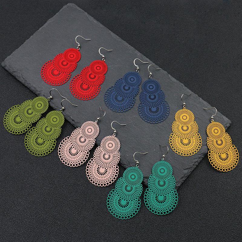 Boho Pattern Fashion Women's Earrings