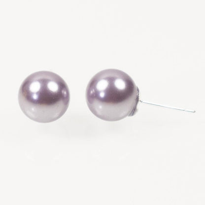 40 Pairs 100% Natural Pearl 925 Silver Stud Earrings