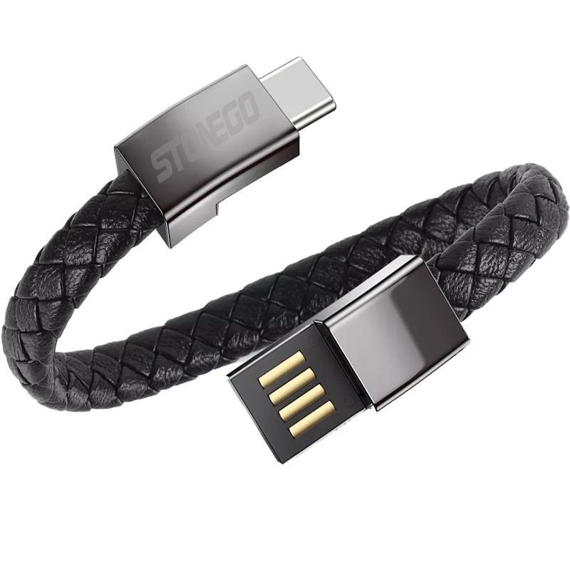 Portable Bracelet Wearable USB Wrist Data Cable Type C