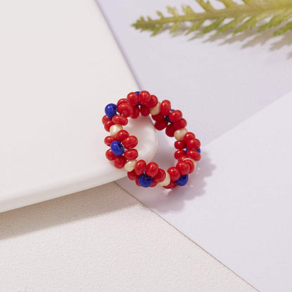 Women's Bead Ring Fashion Jewelry