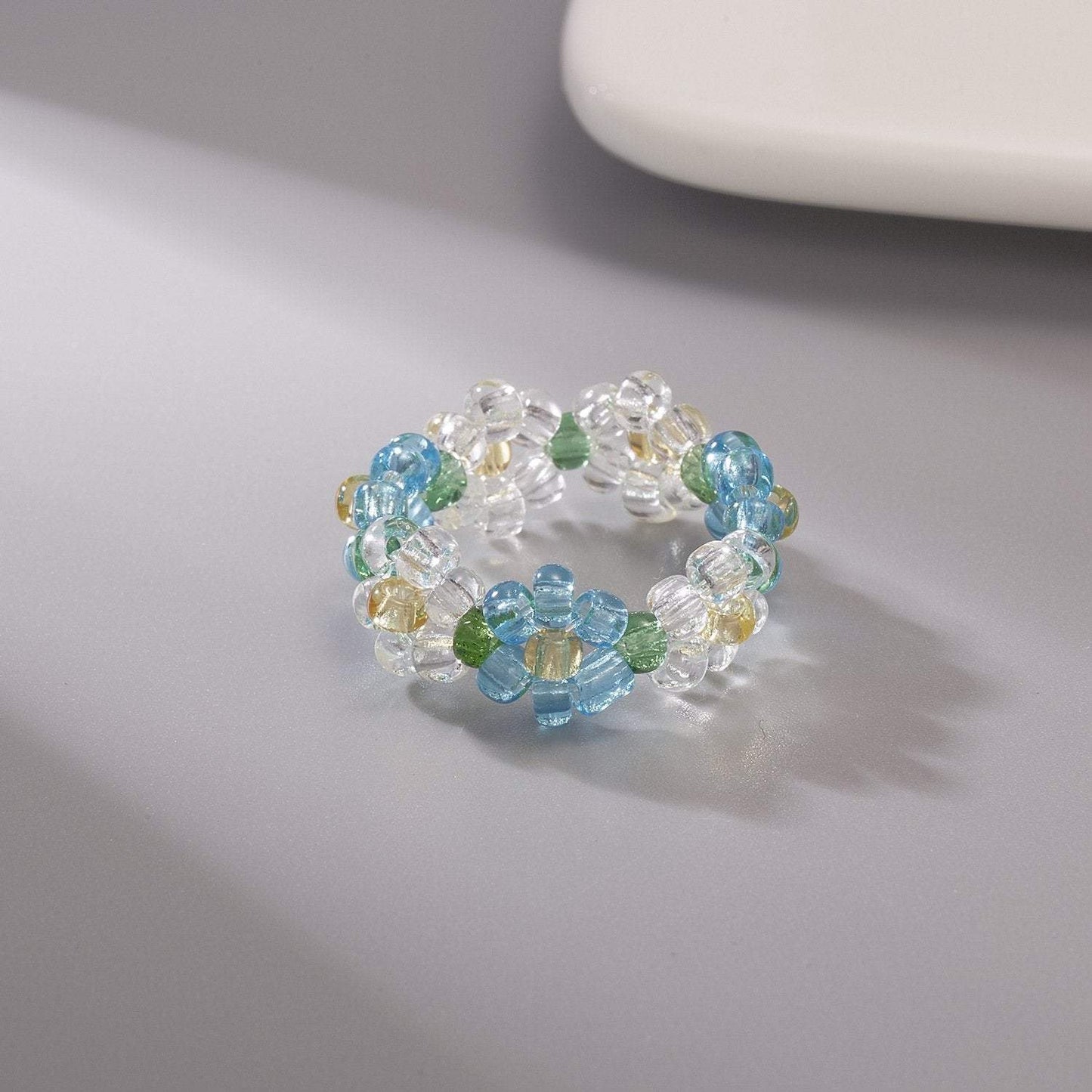 Women's Bead Ring Fashion Jewelry