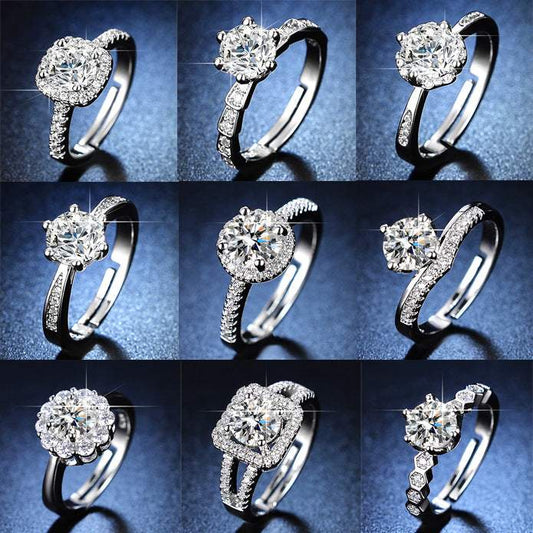 45 Pieces Luxury Wedding Rings