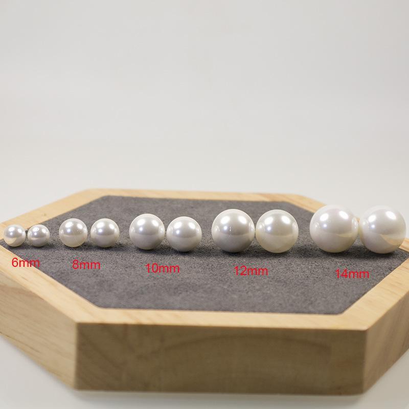 100% Natural Pearl 925 Silver Stud Earrings