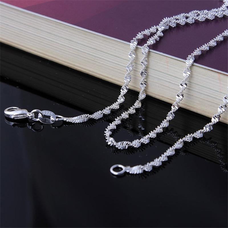 2MM Silver Plated Water Chain