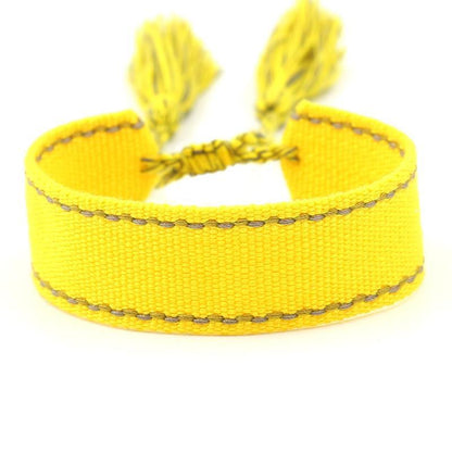 National Style Striped Handmade Bracelet