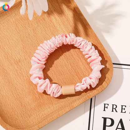 Hair tie solid color thin headband