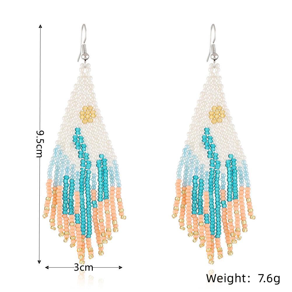 Colorful Niche Ethnic Style Handmade Earring