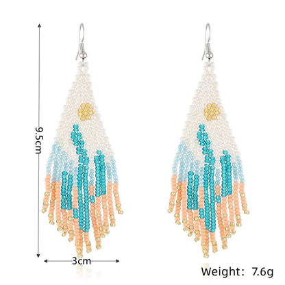 Colorful Niche Ethnic Style Handmade Earring